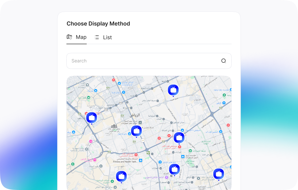 خرائط حرارية للمناطق